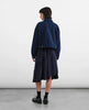 YMC | Draped Skirt | Navy