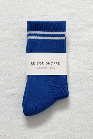Le Bon Shoppe | Boyfriend Socks | Cobalt