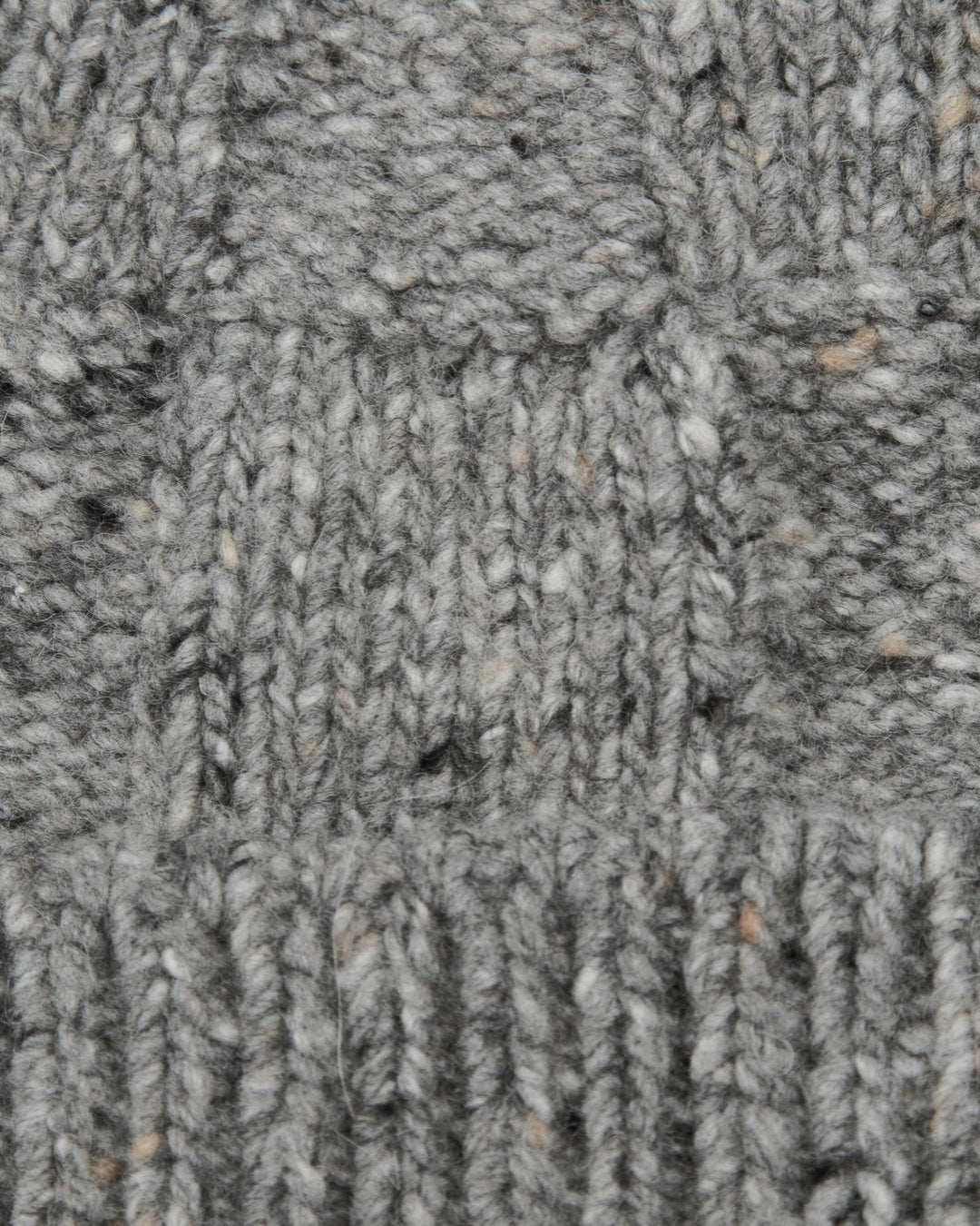 YMC | Donegal Waffle Beanie | Grey or Navy