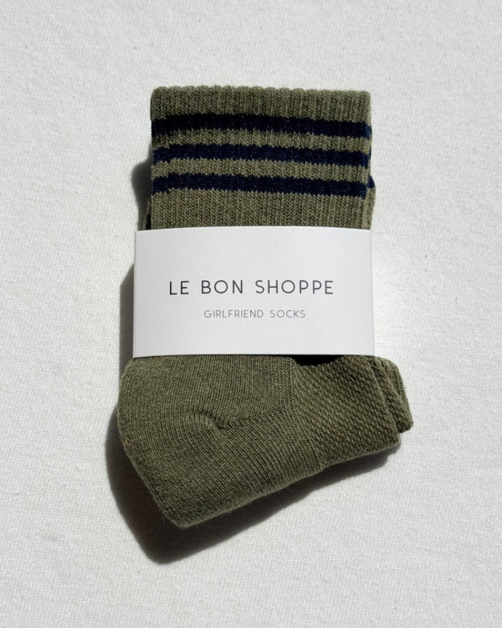 Le Bon Shoppe | Girlfriend Socks | Sage