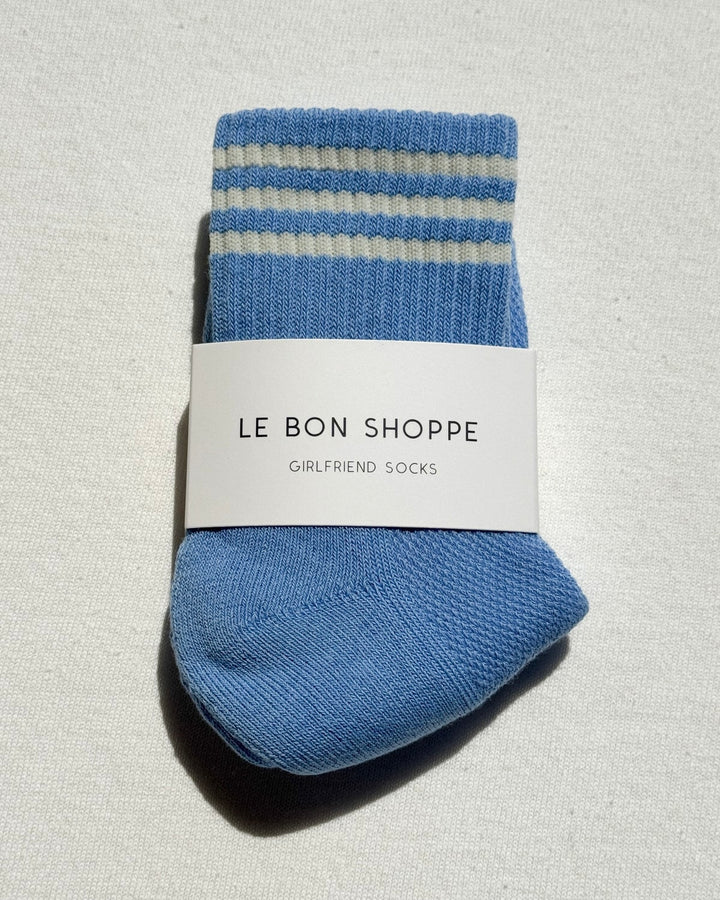 Le Bon Shoppe | Girlfriend Socks | Parisian Blue