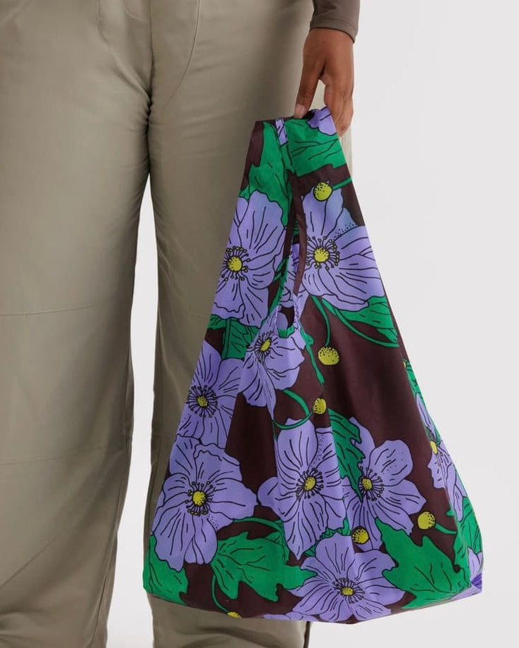 Baggu | Reusable Bag | Maroon Poppy