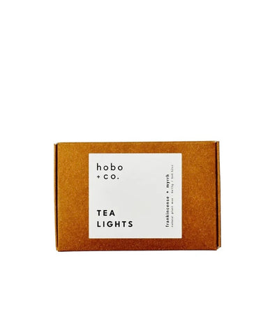 Hobo & Co | Frankincense & Myrrh Tealights | Gift box of 6