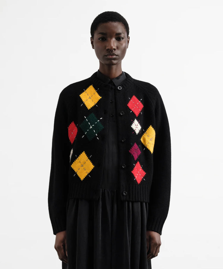 YMC | Atomic Cardigan | Black