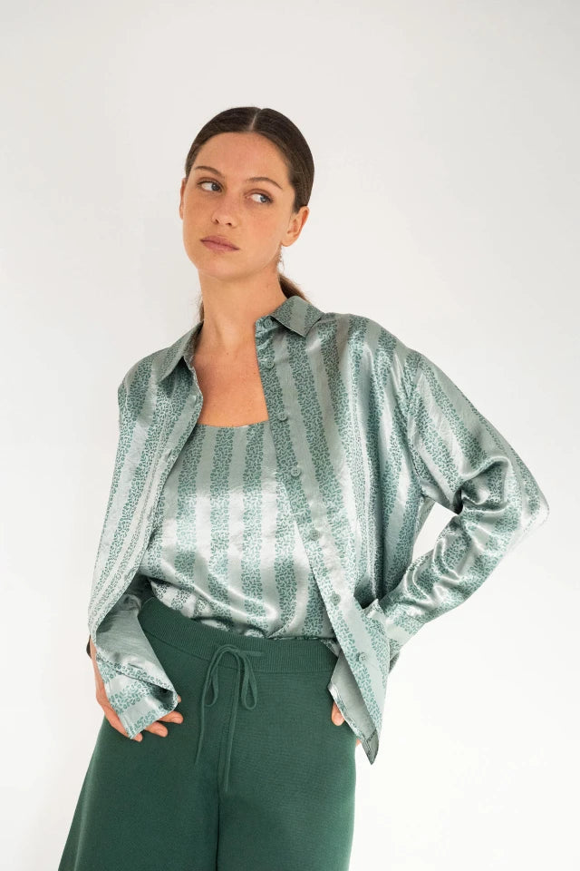 Tiny Big Sister | ARCHIVE | Flowers relaxed shirt