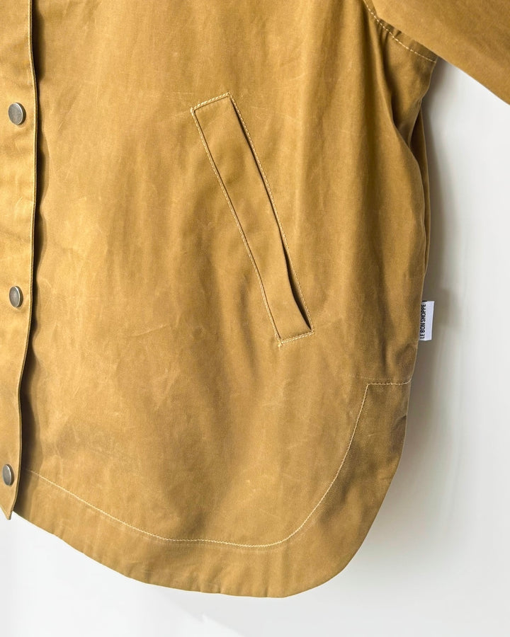 Le Bon Shoppe | Blair Waxed jacket | Khaki