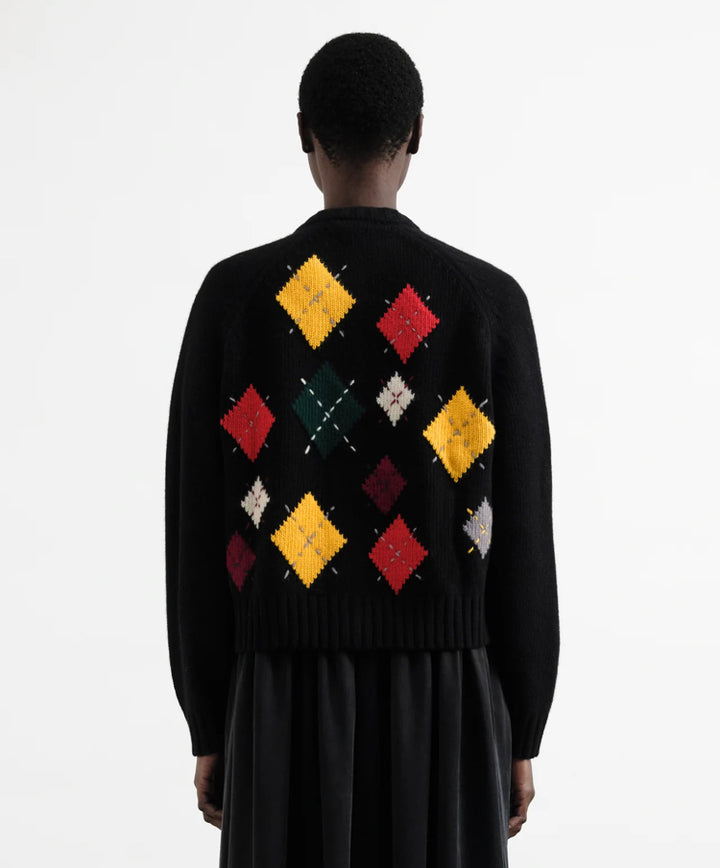 YMC | Atomic Cardigan | Black