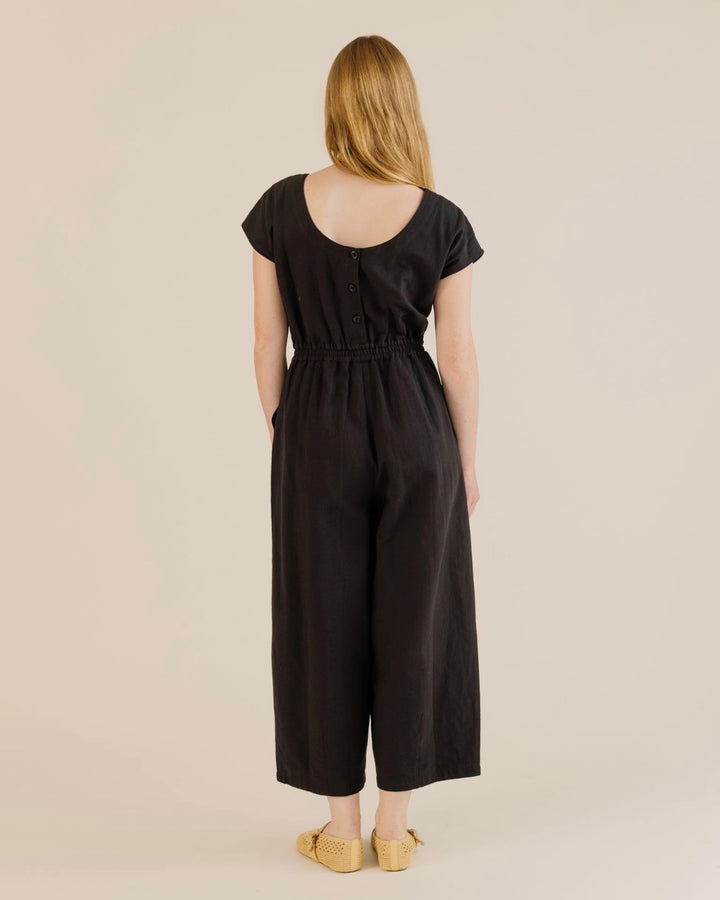 Sideline | Daisy Jumpsuit | Black