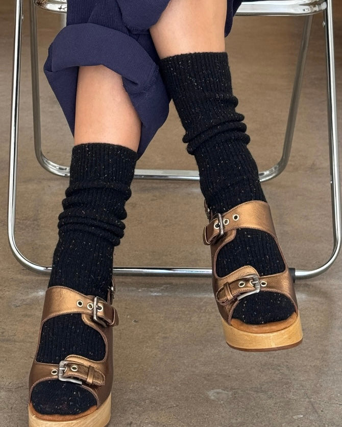 Le Bon Shoppe | Snow Socks | Black