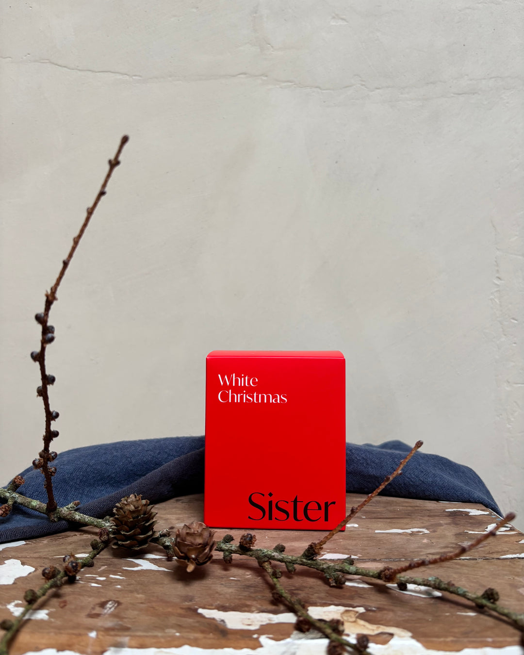 Sister Brother | Candle | White Christmas