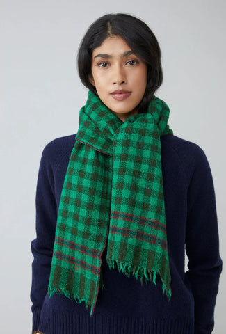 Moismont | Scarf N°703 | Oxford Green