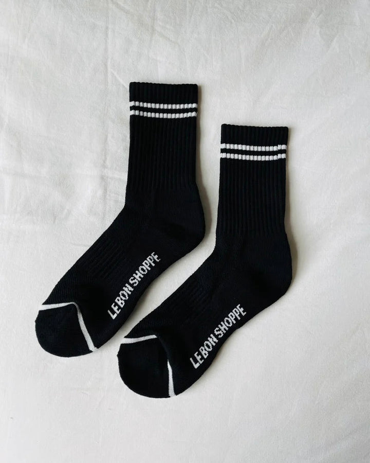 Le Bon Shoppe | Boyfriend Socks | Noir
