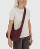 Baggu | Medium Crescent Nylon bag | Mahogany