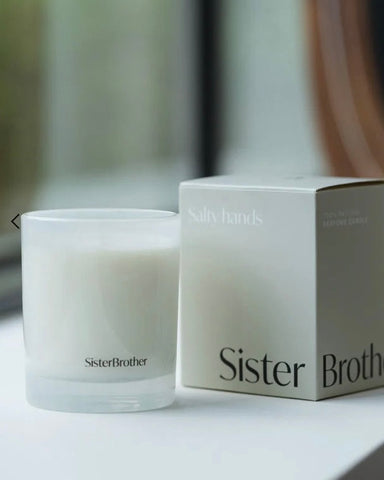 Sister Brother | Candle | Salty Hands
