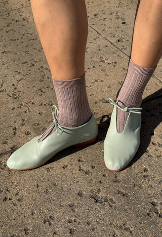 Le Bon Shoppe | Her Socks |Jute Glitter