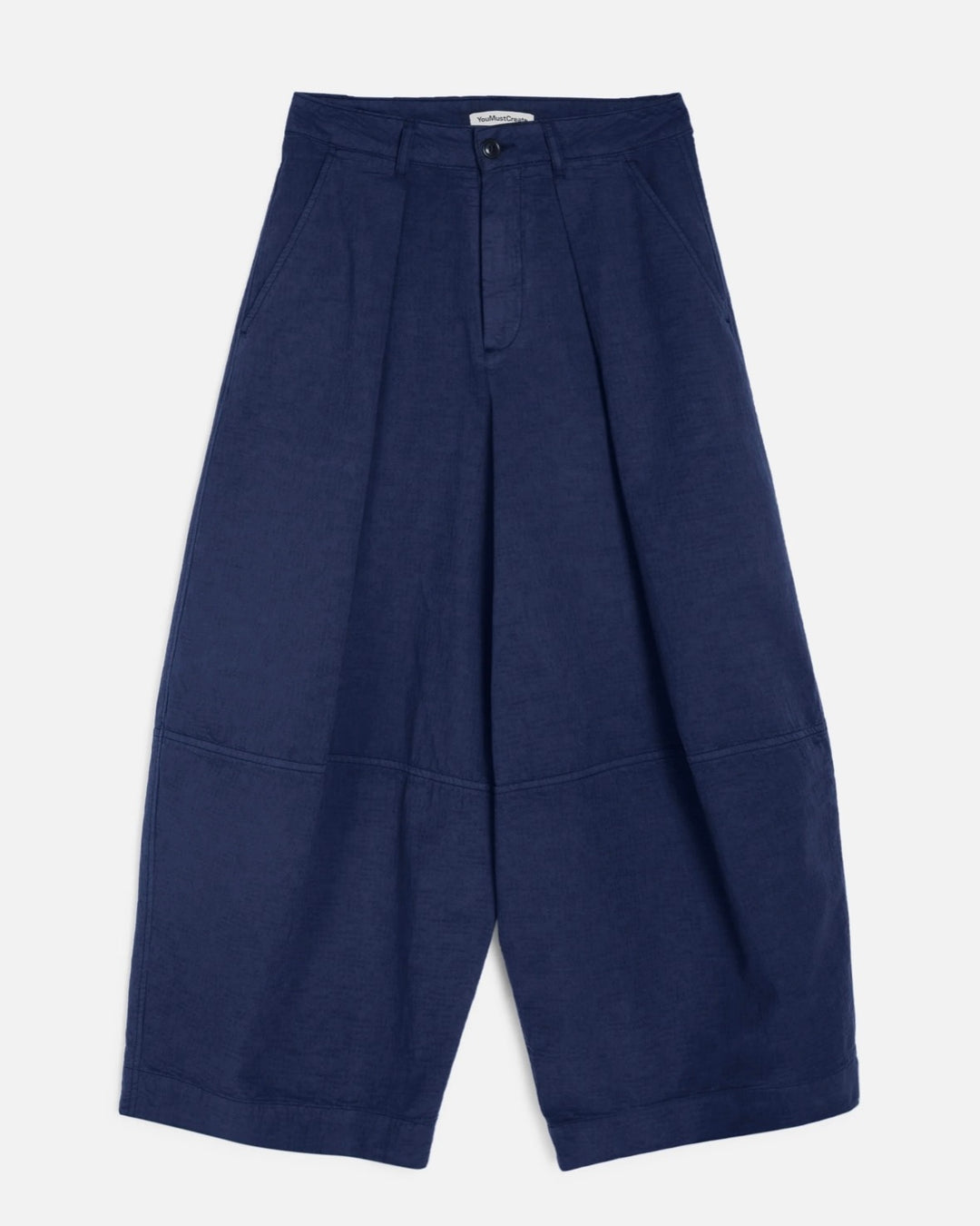 YMC | Deadbeat Trouser | Blue GMT Dye Bubble Jacquard