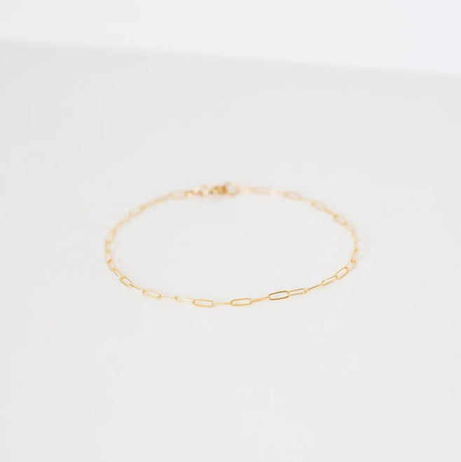 Sheena Marshall | Livy Link Bracelet | Gold Fill