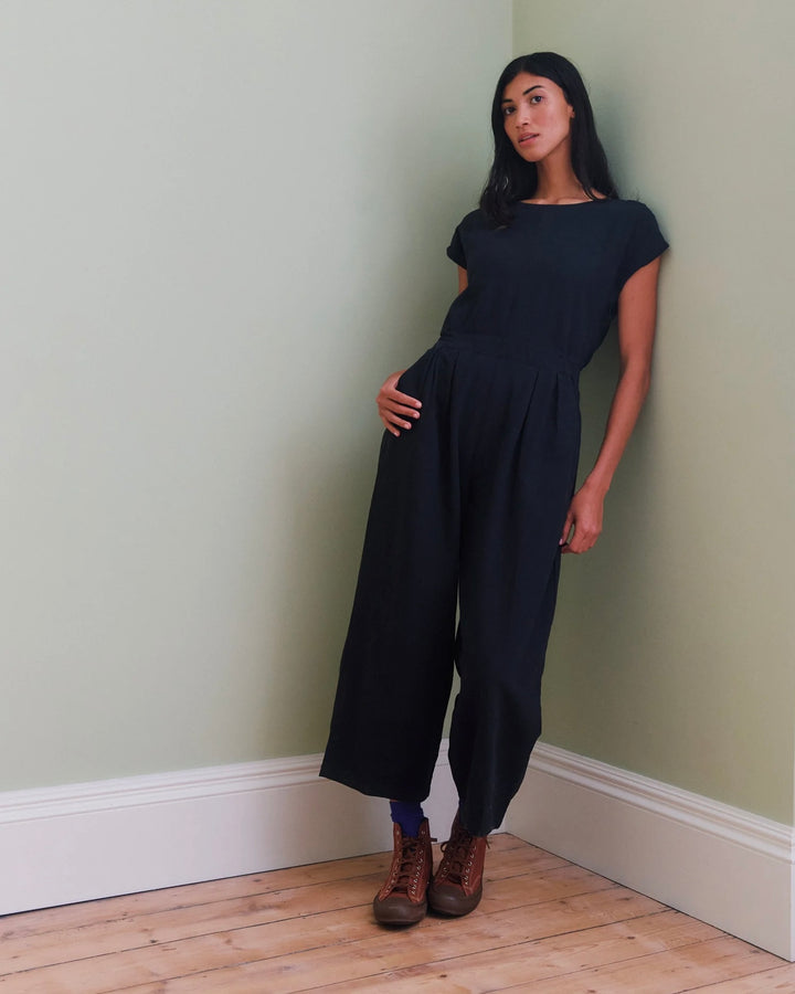 Sideline | Daisy Jumpsuit | Black