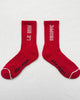 Le Bon Shoppe | Preppy Socks | Red Cream