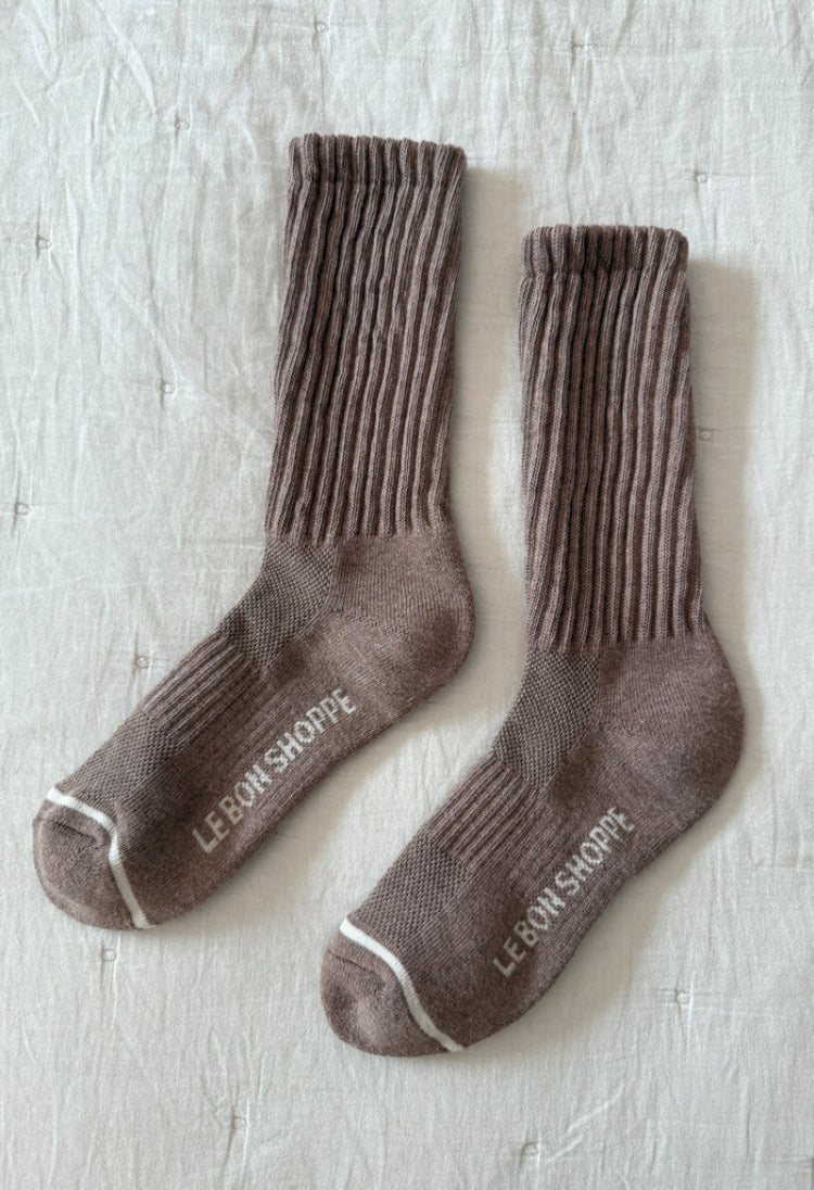 Le Bon Shoppe | Ballet socks | Mocha Mousse