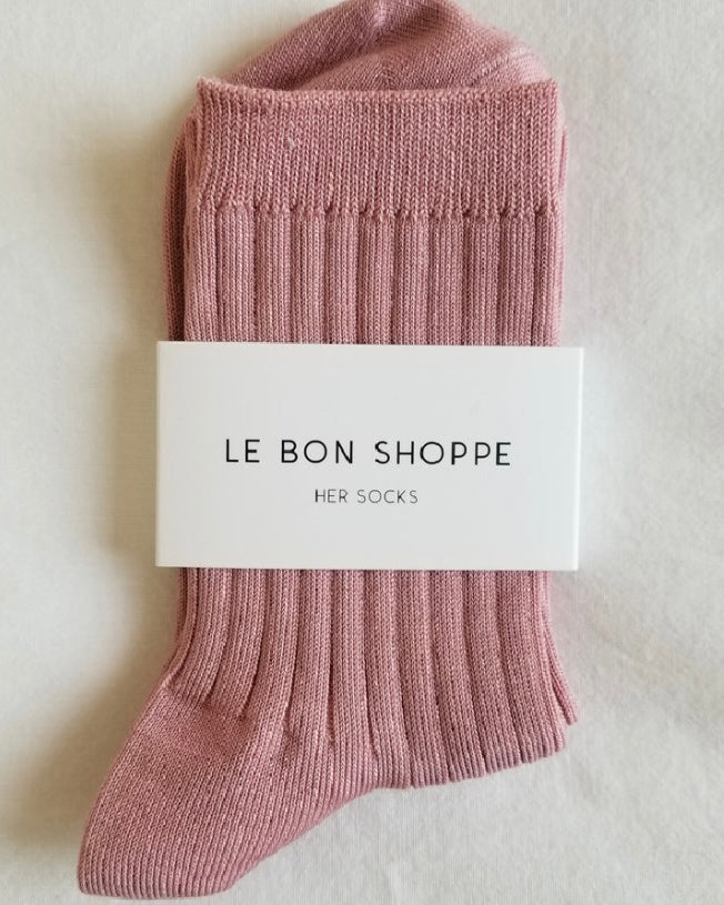 Le Bon Shoppe | Her Socks |Desert Rose