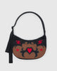 Baggu | Medium Crescent Nylon bag | Western Applique