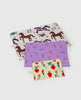 Baggu | Go Pouch Set | Painted Prairie