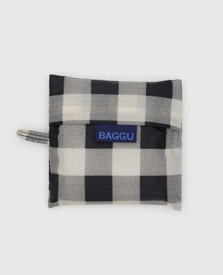 Baggu | Reusable Bag | Black & White Big Check