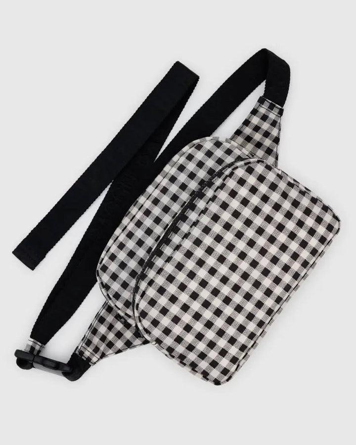 Baggu | Cross body bag | Black and White Gingham