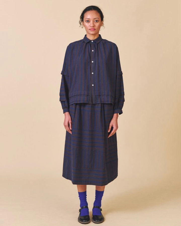 Sideline | Sky Skirt | Stripe