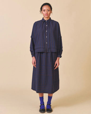 Sideline | Sky Skirt | Stripe