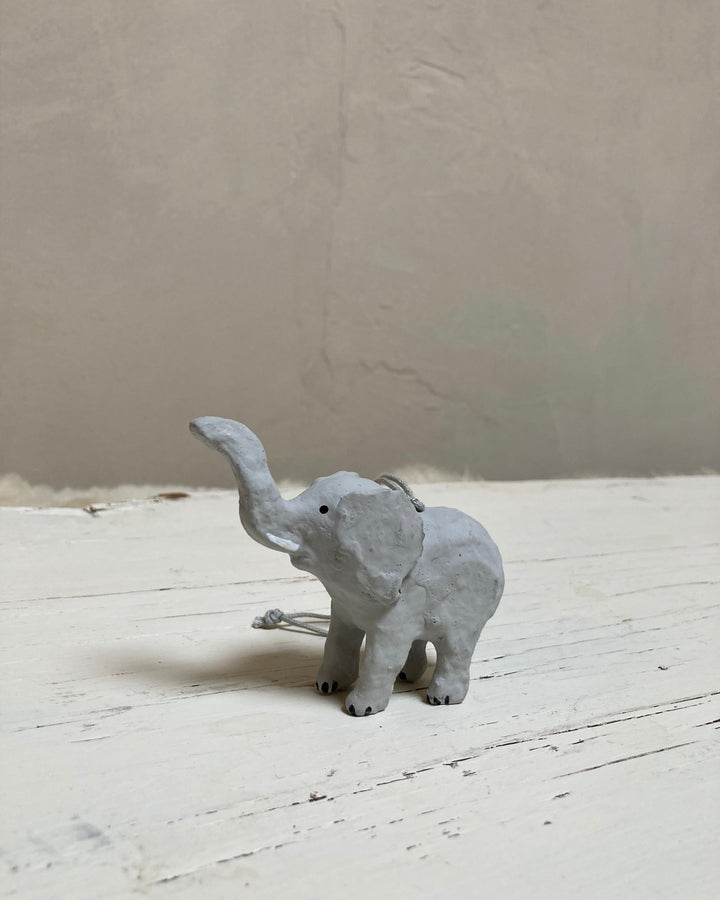 Fog Linen | Paper Mache Decoration | Elephant