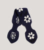 YMC | Slot Flower Scarf | Navy