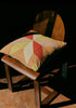 Toast | Tiled Star Patchwork cushion cover | Caramel Gooseberry