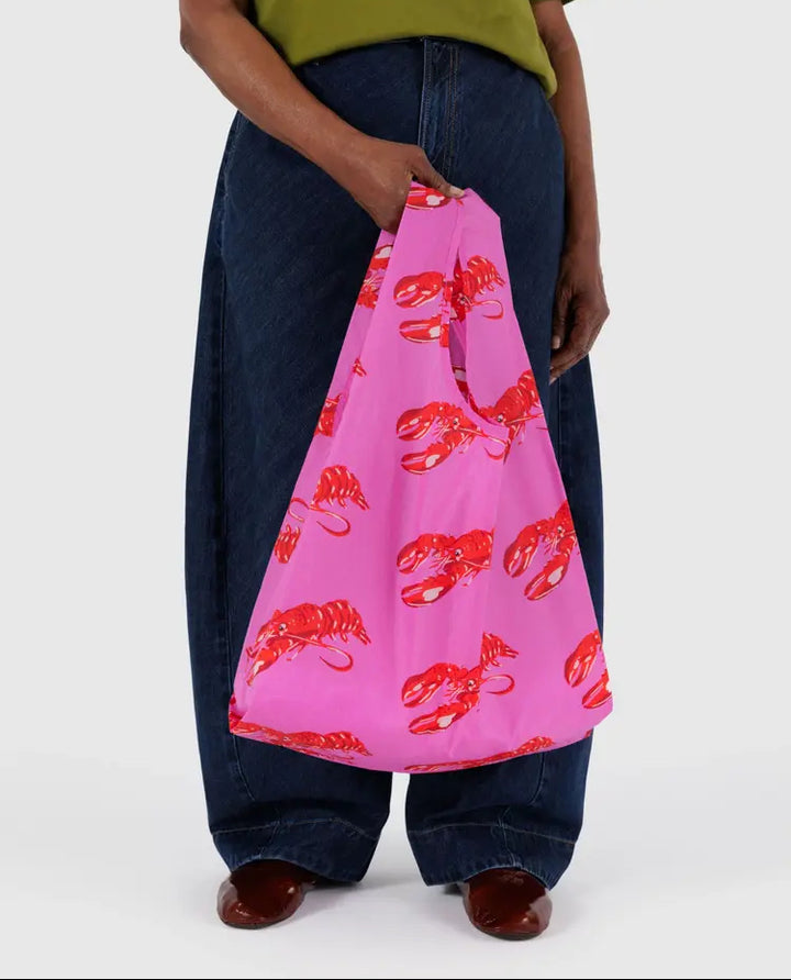 Baggu | Reusable Bag | Pink Lobster
