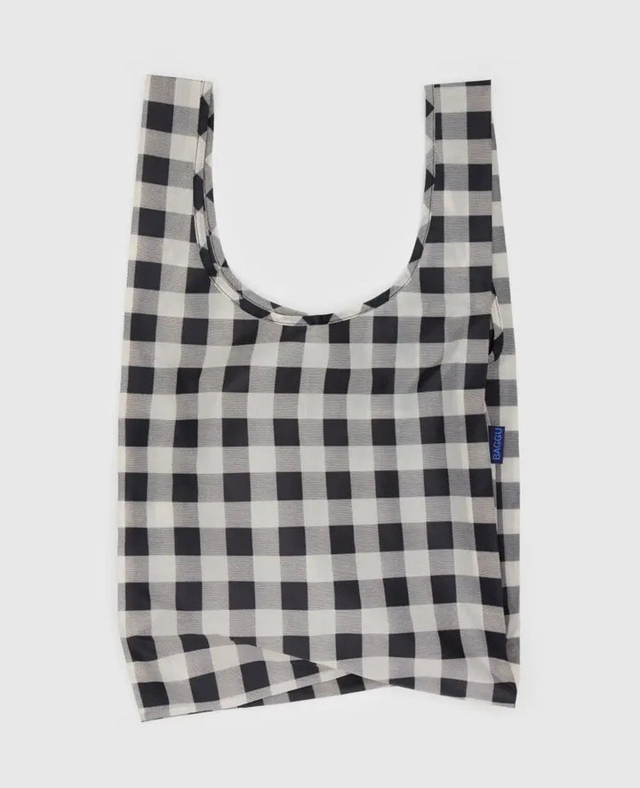 Baggu | Reusable Bag | Black & White Big Check