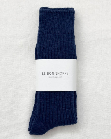 Le Bon Shoppe | Cottage socks | Navy