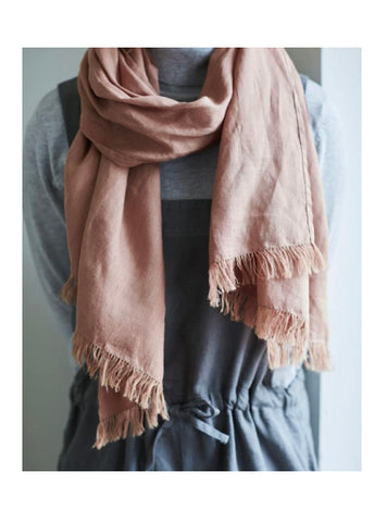 Fog Linen | Roserie Scarf | Rouille