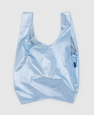 Baggu | Reusable Bag | Metallic light blue