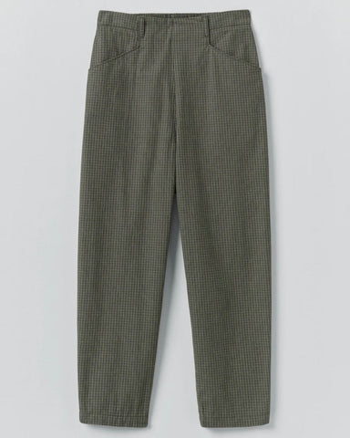 Toast | Alix Pixel Check trousers | Matcha Green