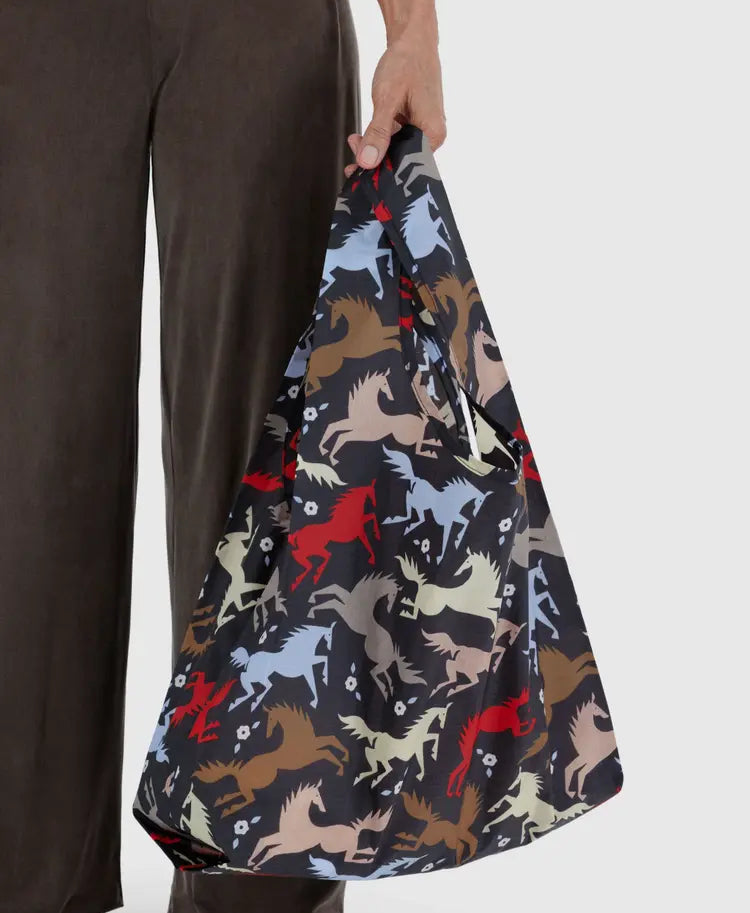 Baggu | Reusable Bag | Cutout Horses