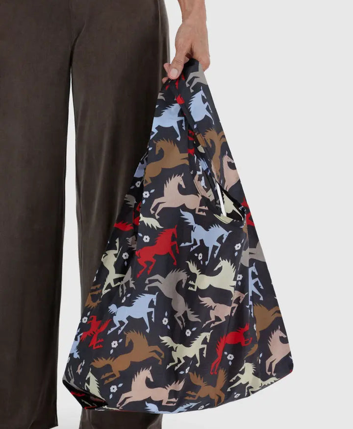 Baggu | Reusable Bag | Cutout Horses