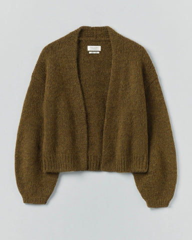 Toast | Lofty Alpaca blend Cardigan | Olive