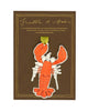 Scribble & Daub | Lobster Christmas decoration