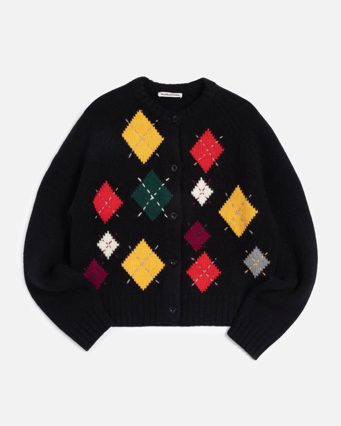 YMC | Atomic Cardigan | Black