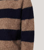 YMC | Jets stripe jumper | Navy