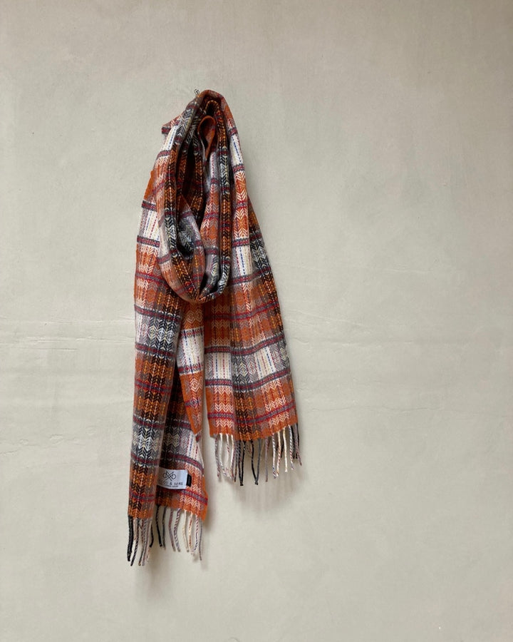 Molloy & Sons | Fine Diamond Scarf | Orange