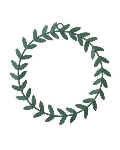 Fog Linen | Wreath Olive large | Green
