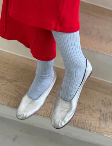 Le Bon Shoppe | Her Socks |Morning Mist Glitter