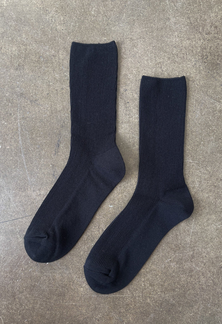 Le Bon Shoppe | Crisp Step Socks | Black